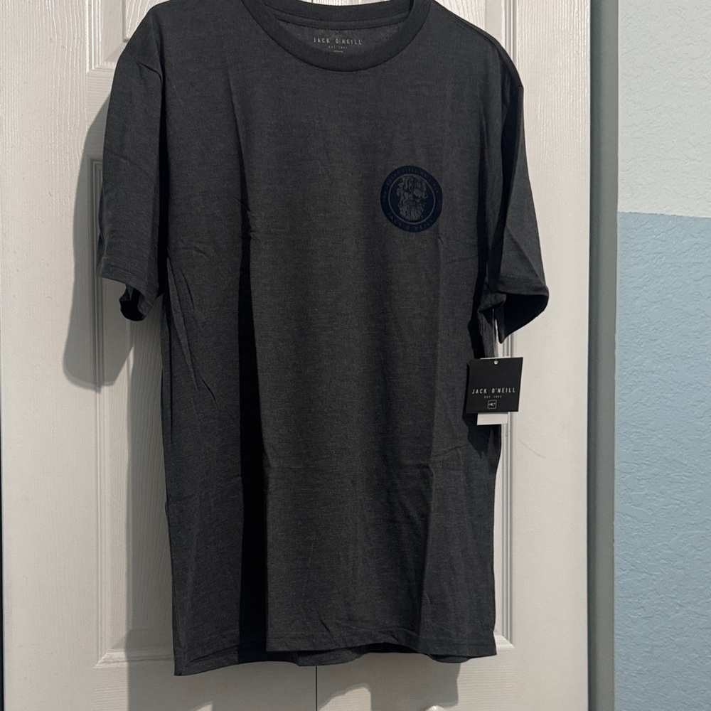 Jack O’Neill  NEW Gray Men's T-Shirt. The Legend Lives On. Size Large